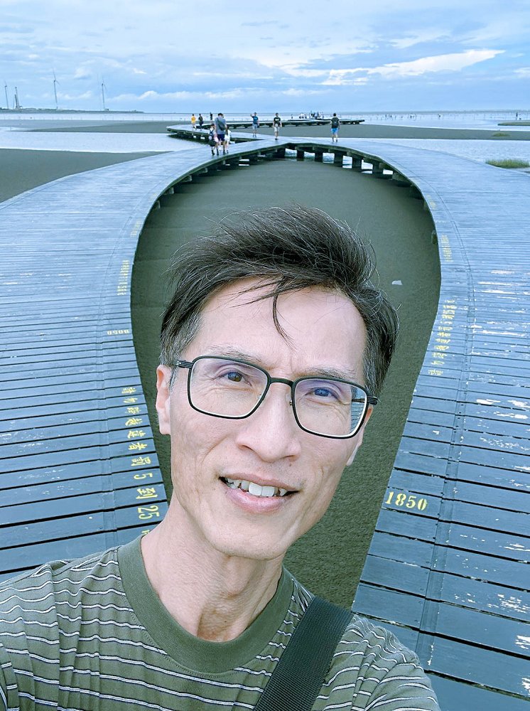 高美濕地同行留影
